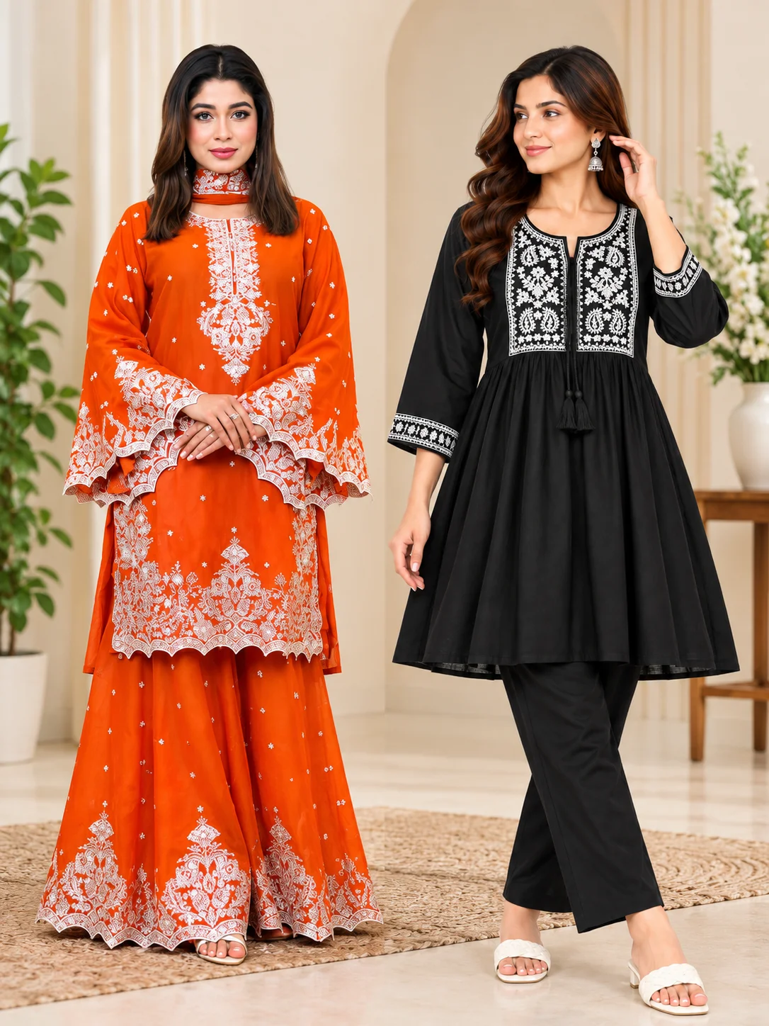 Orange+Black
